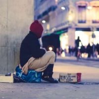 homeless person