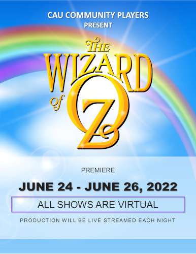 wizard of oz play flyer